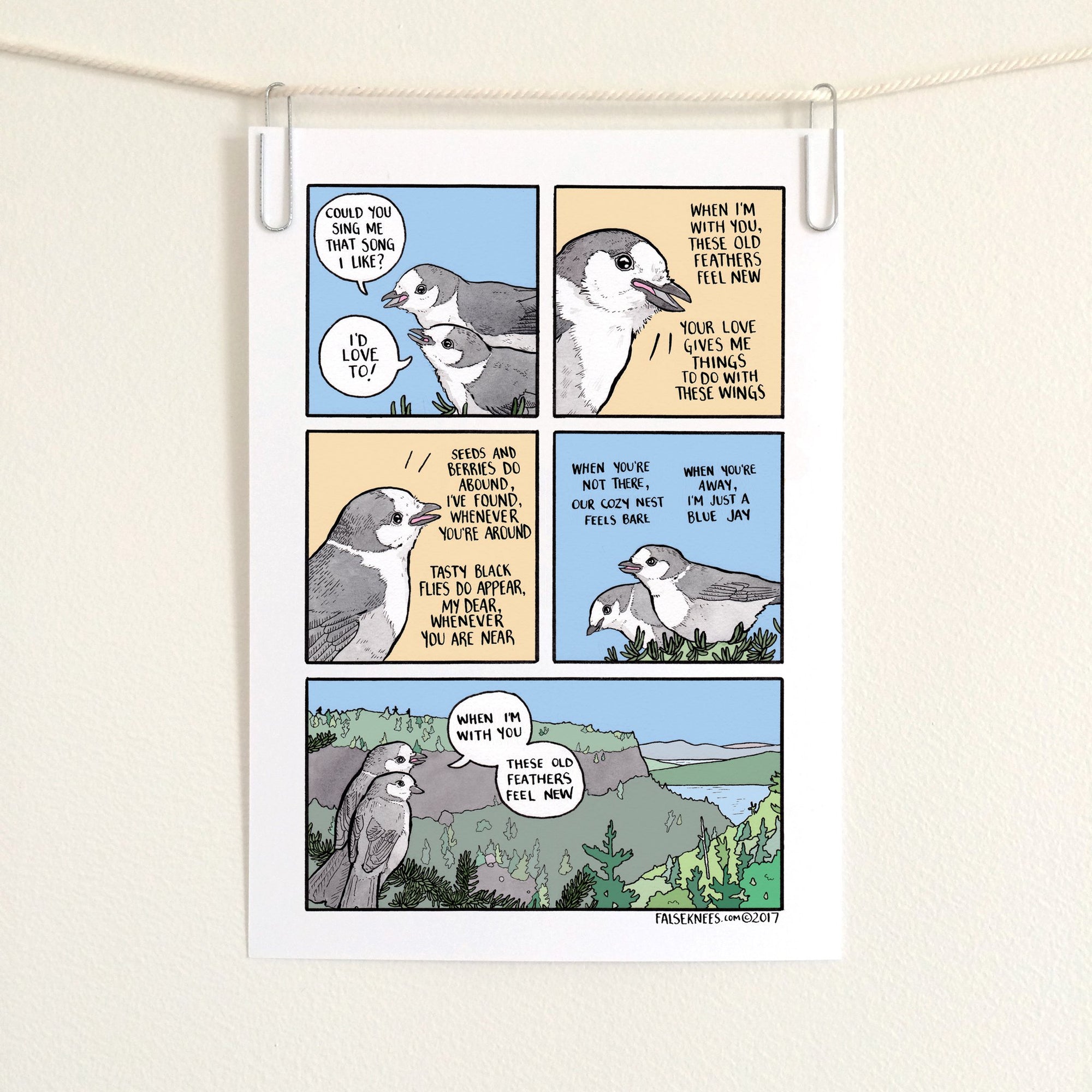 When I’m With You Comic Print