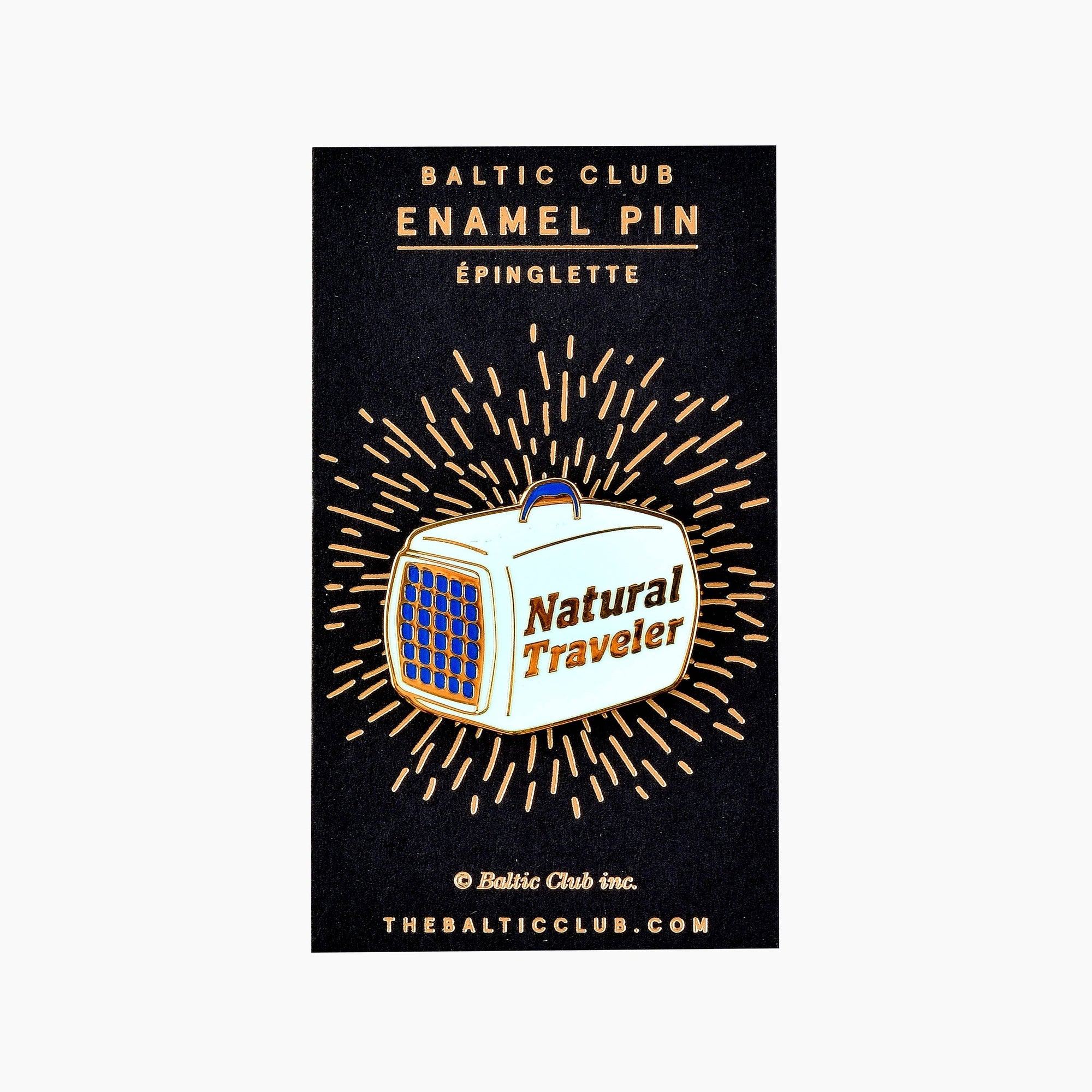 Natural Traveler Enamel Pin