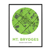 Mt. Brydges Map Print