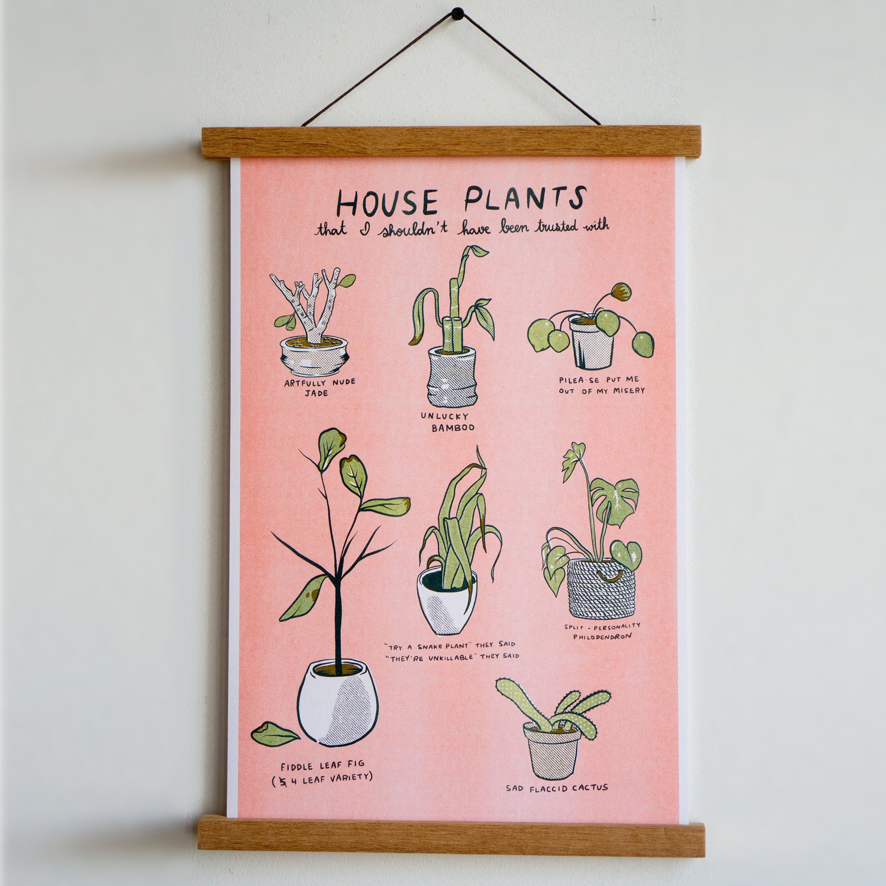 Unfortunate Plants Print