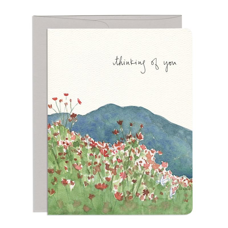 Thinking Of You Cosmos Card