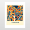 Vaughan Map Print