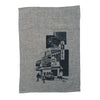 Grand Theatre Linen Tea Towel Navy