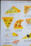 Pizza Doing Stuff Riso Print