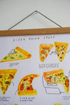 Pizza Doing Stuff Riso Print