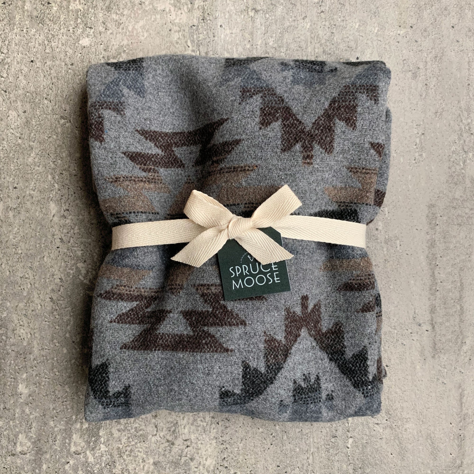 Spruce Moose Signature Scarf - Greys & Browns
