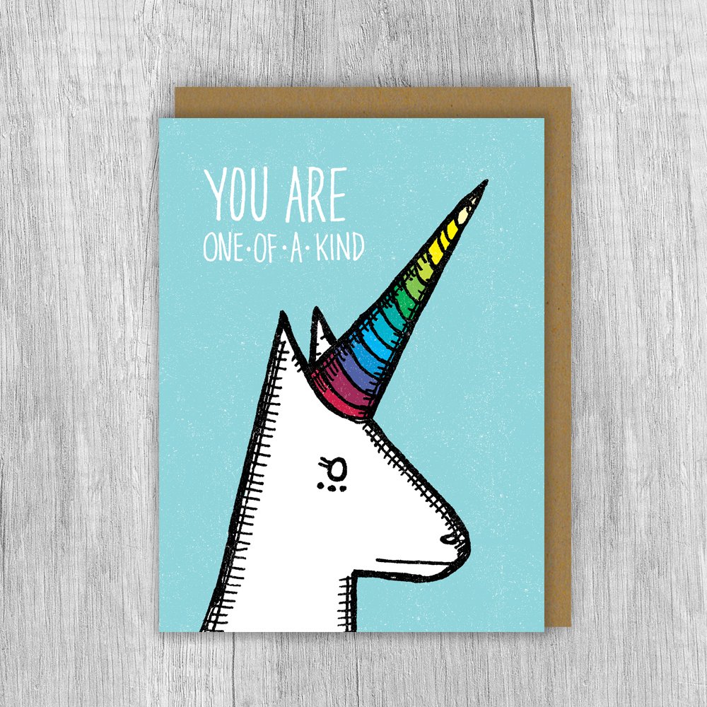 You Are One Of A Kind Card