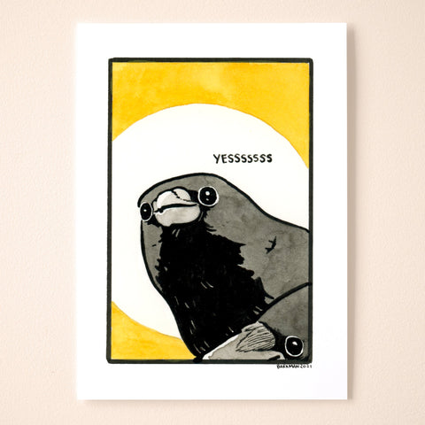 Yesssssss Comic Print