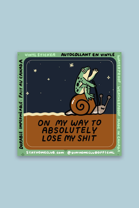 Lose My Shit Sticker