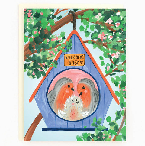 New Baby Bird Family