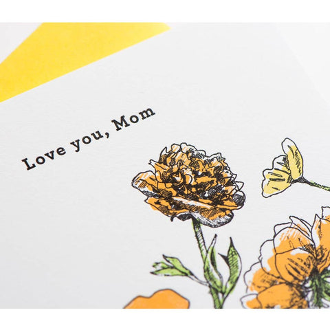 Love You Mom Card