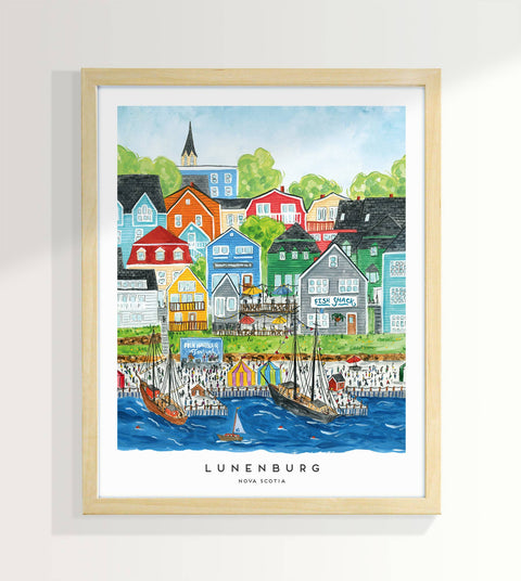 Lunenburg's Folk Harbour Festival Print