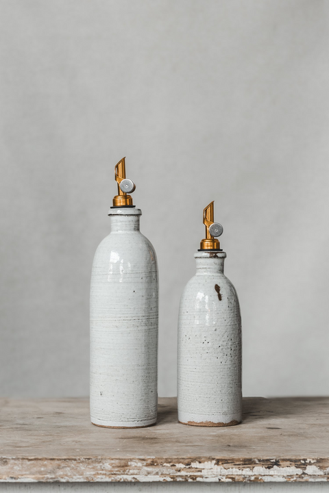 Glazed Ceramic Oil Dispenser