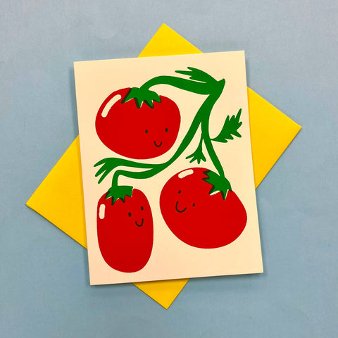 Happy Tomato Trio Card