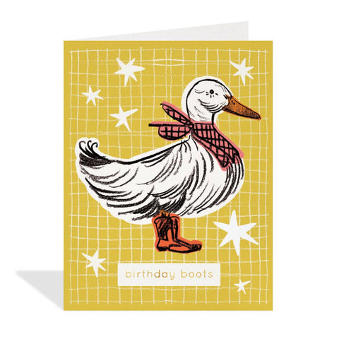 Birthday Boots Card