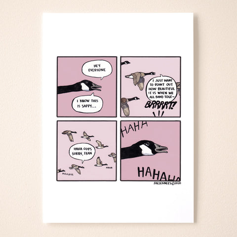 Fartfelt Comic Print