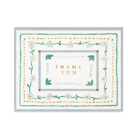 Classic Thank You Card