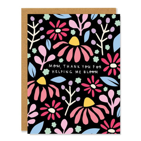 Helping Me Bloom Card