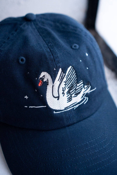 Night Swans Dad Hat