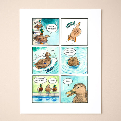 Cool Flop Comic Print