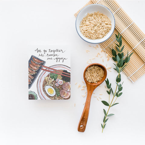 Ramen & Gyoza Card