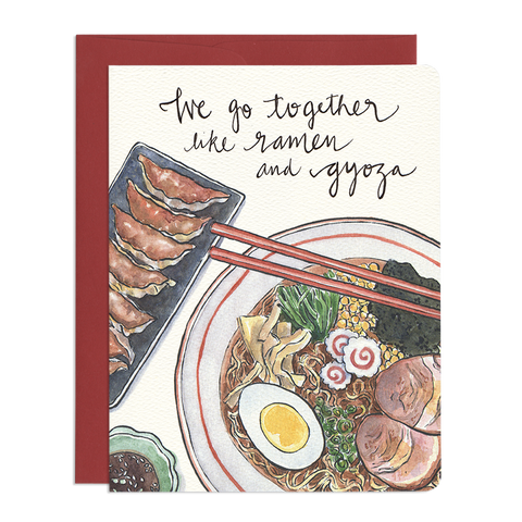Ramen & Gyoza Card