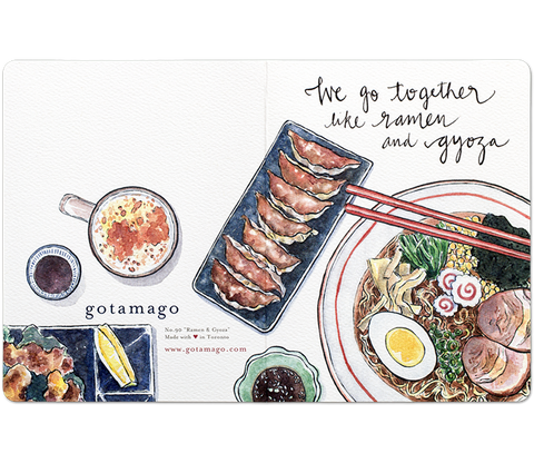 Ramen & Gyoza Card
