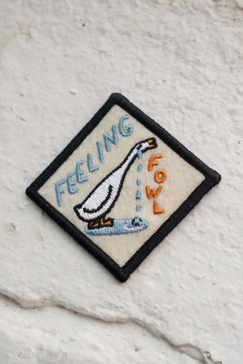 Feeling Fowl Felt Sticky Patch