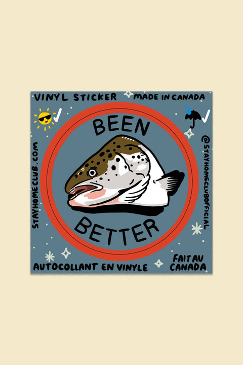 Been Better (Fish) Sticker