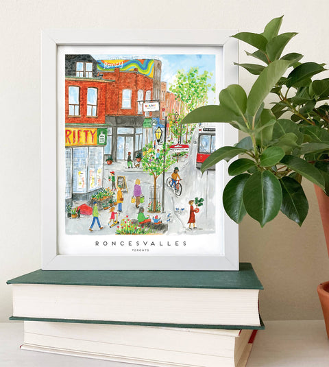 Toronto's Roncesvalles Print