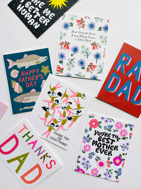 Disco Flowers Best Mother Ever Card