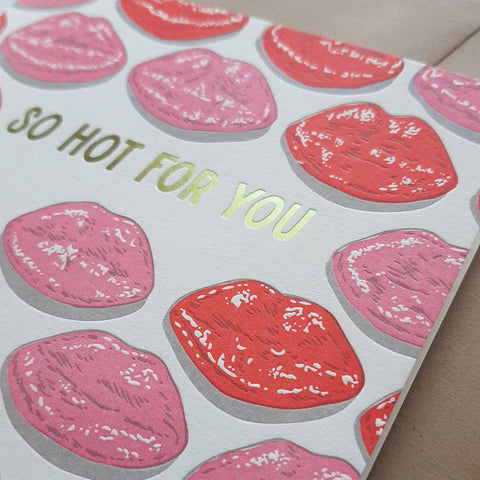Gummy Hot For You Card