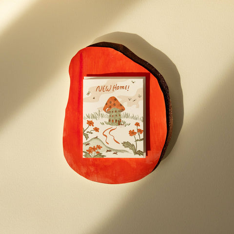 Mushroom Home Card