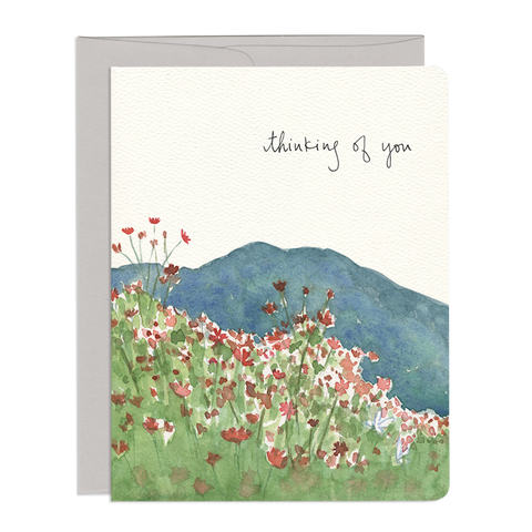 Cosmos Thinking of You Card