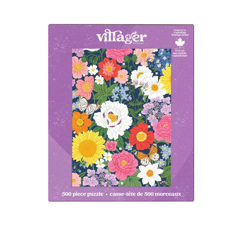 Midnight Blooms 500-Piece Puzzle