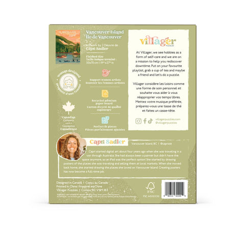 Vancouver Island 1000-Piece Puzzle