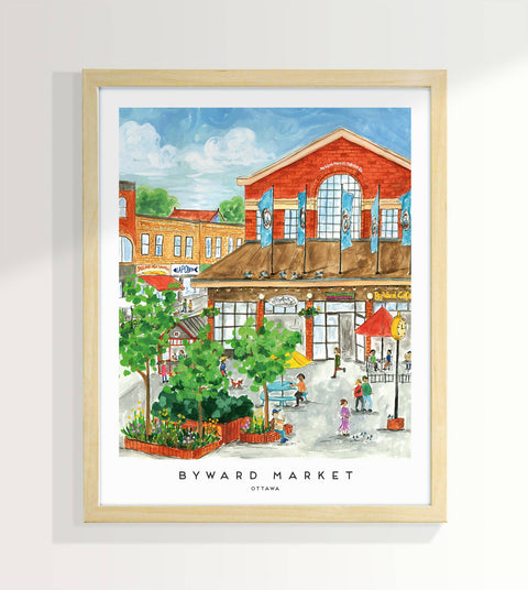 Ottawa's Byward Market Summer Print
