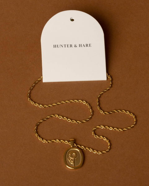 Mia Sunflower Icon Necklace