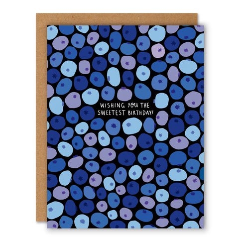 Blueberry Birthday Card