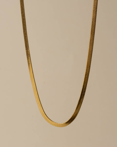 Andrea Golden Snake Chain Necklace