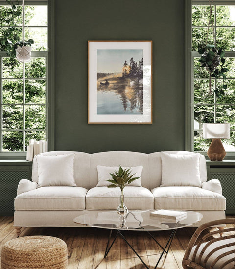 A Moment on the Lake Print