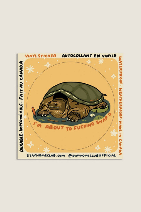 About to Snap Sticker