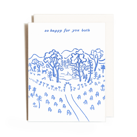 Wedding Pond Card