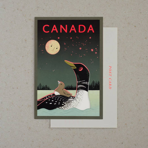 Loon of Canada Postcard