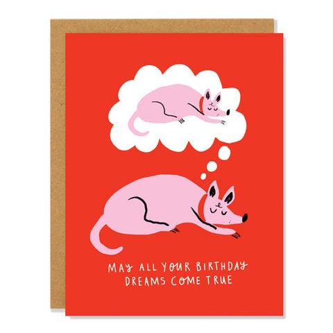 Dream Birthday Card