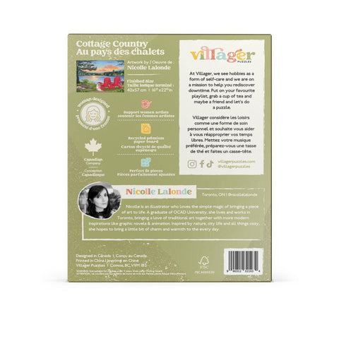 Cottage Country 500-Piece Puzzle