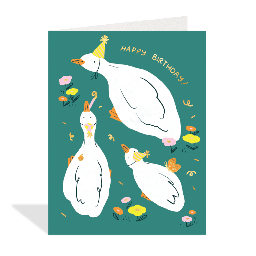 Birthday Goose Card – Spruce Moose