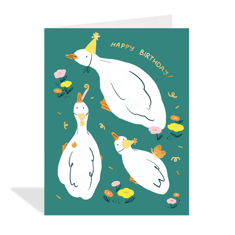Birthday Goose Card