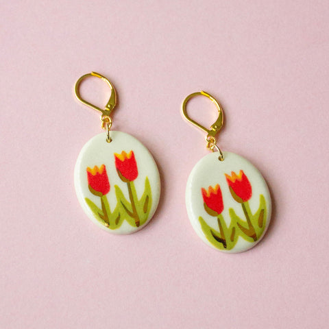 Tulip Earrings