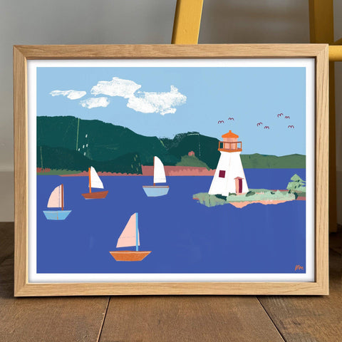 Kidston Island Lighthouse Print